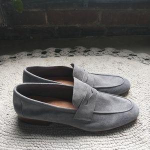 M. GEMI The Sacca Donna Gray Suede